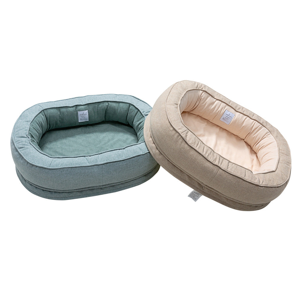 Waterproof and Comfortable Orthopedic Massage Kennel Mat"